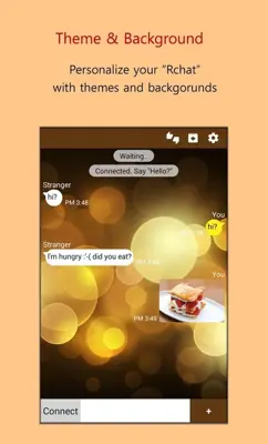 Rchat - Talk to Strangers android App screenshot 0